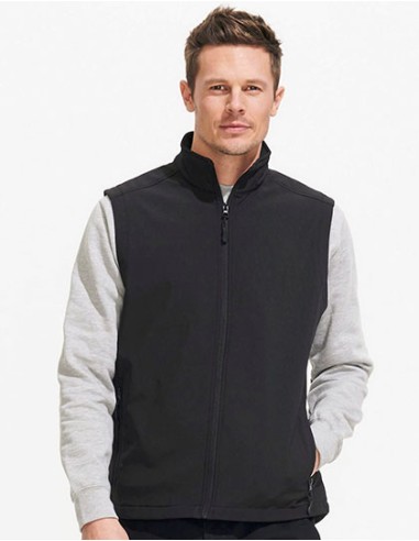 S-02887-Mens Race Bodywarmer Softshell